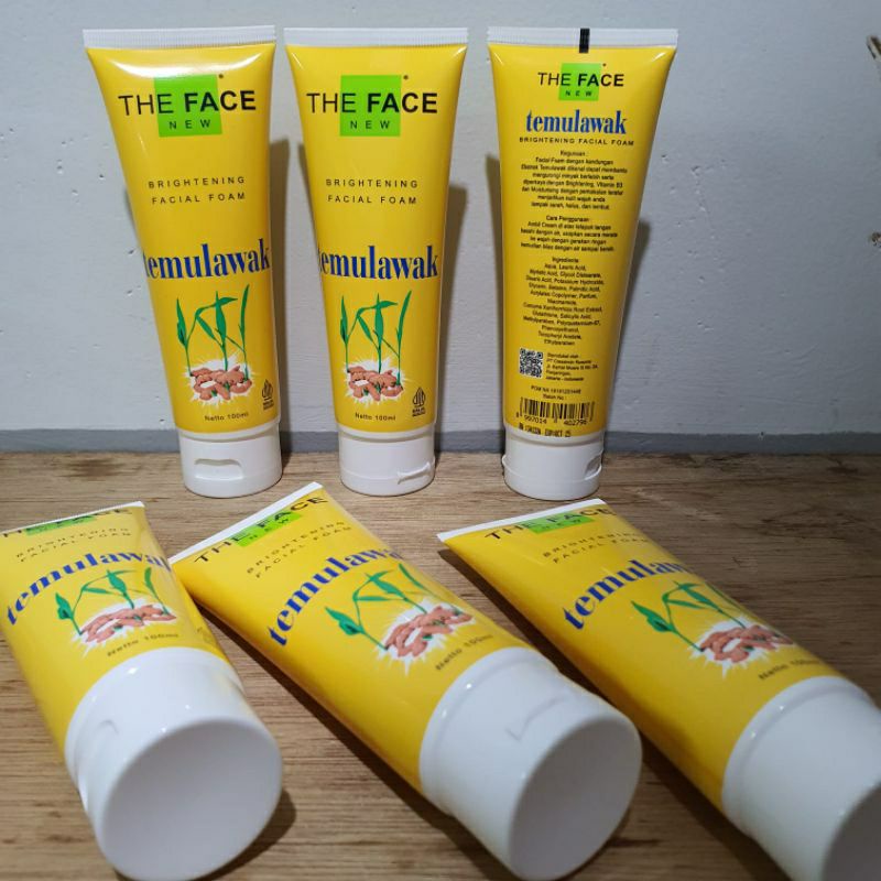 Face Wash Temulawak BPOM Original Tube