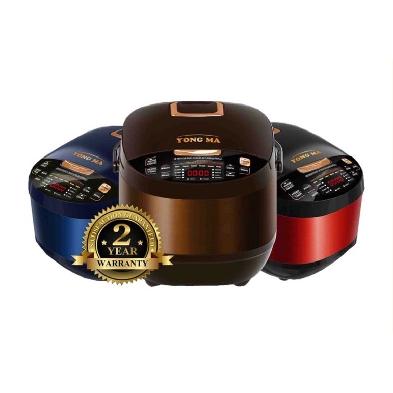 YongMa SMC7047 Upgrade Rice Cooker Digital Dengan Inner Pot Eco Ceramic 2L