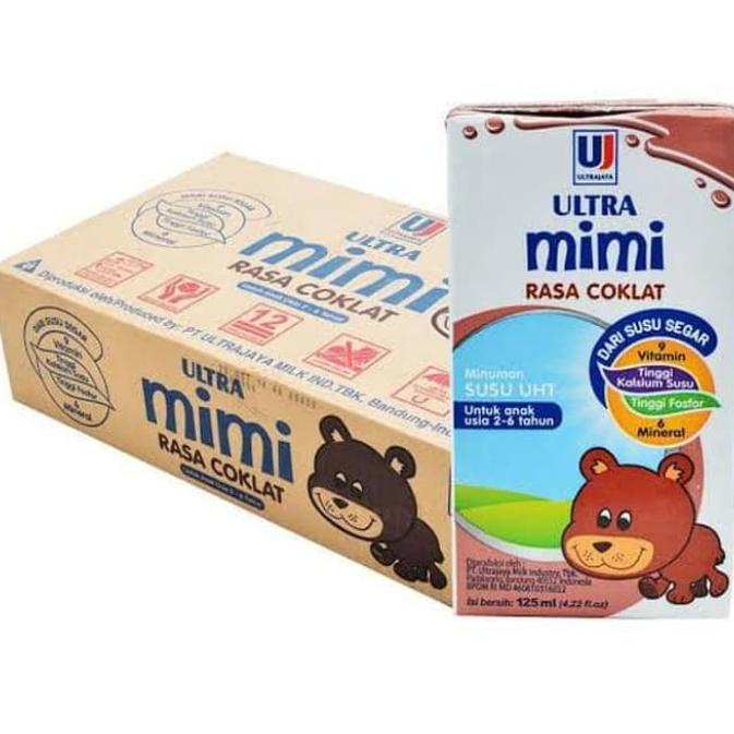 

Susu Ultra Mimi Coklat 125 ml / dus TERLARIS TERPERCAYA ORIGINAL