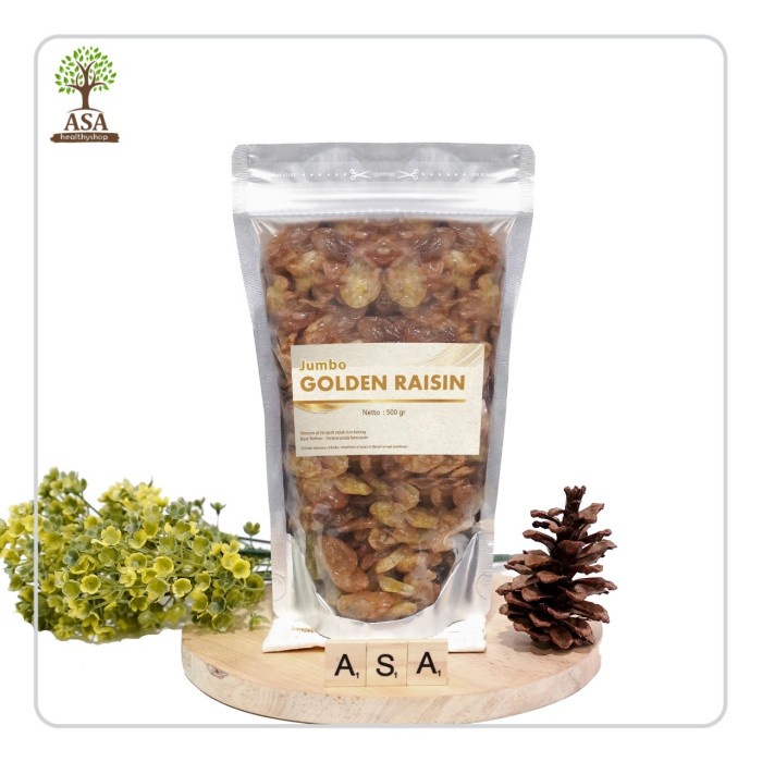 

Jumbo Golden Raisin 500 Gram Tx0160