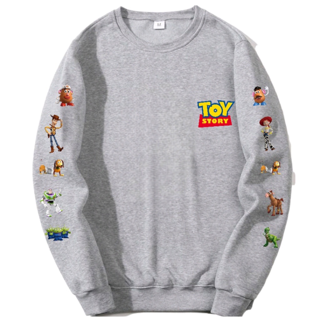 SWEATER WANITA TOY STORY OVERSIZE OBLONG CREWNECK WANITA