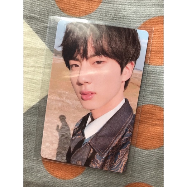 pc photocard tear Y jin bts