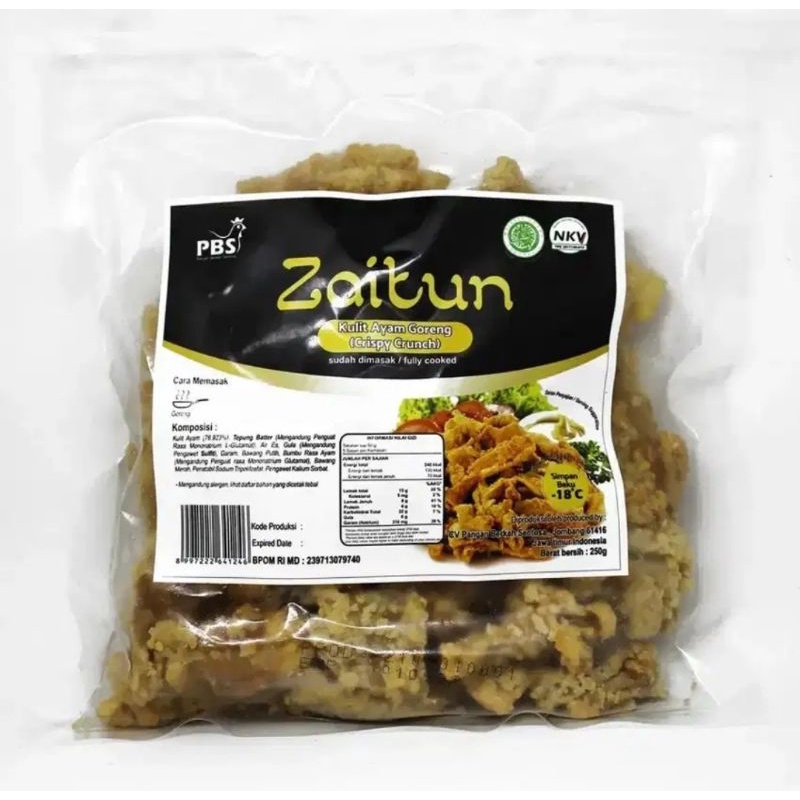 Zaitun Crispy Crunch 250Gr