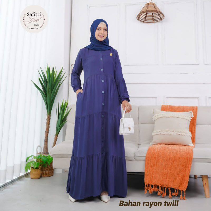 AMARA MAXY (RAMPEL) bahan Rayon Twil free bross by Safitri Fashion