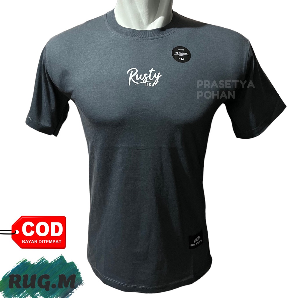 Men's T Shirts Cotton Combed - Kaos Pria Berbahan Katun MISTY