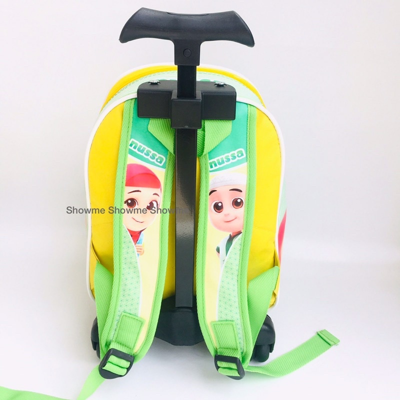 NUSSA RARA - SHOWME TROLI - TROLY DORONG TAS ANAK SEKOLAH PAUD - TK KARAKTER NUSSA RARA