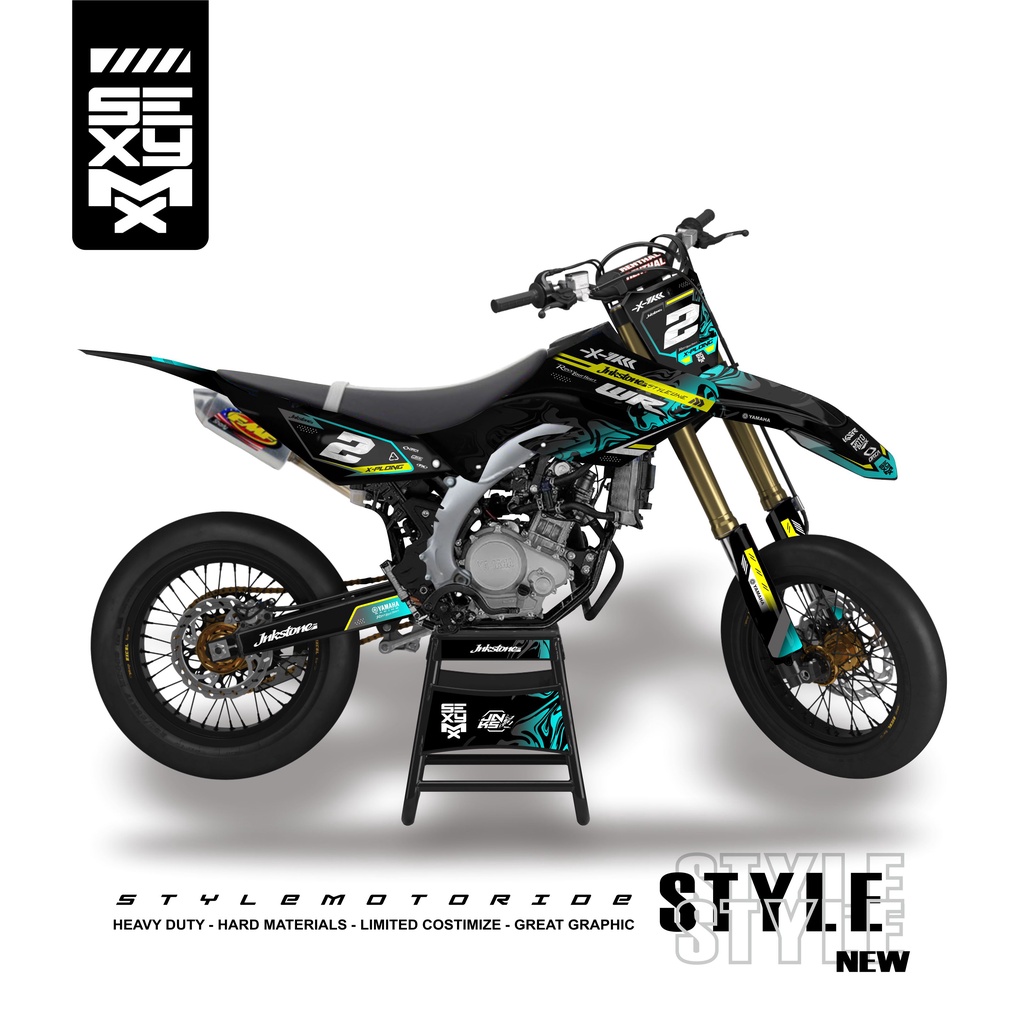 Decal Sticker For WR155r "GREENSTYLESPLASH" ORIGINAL DESIGN SEXYSERIES.CO (free custom nama,nomor,wa
