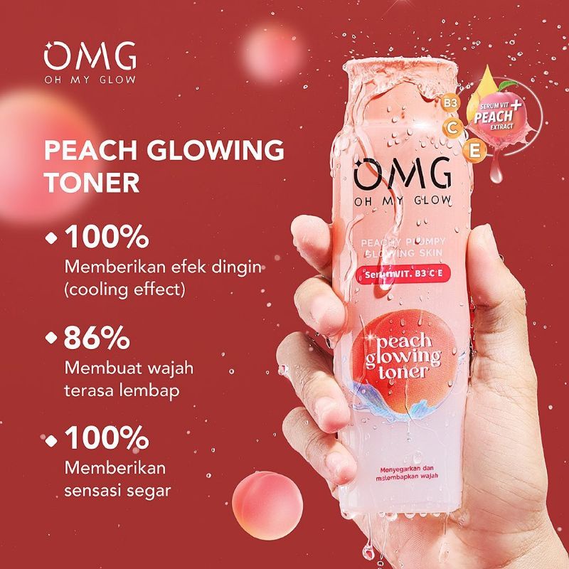 OMG Peach Glowing Toner