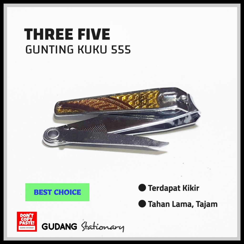 Gunting Kuku 555 THREE FIVE