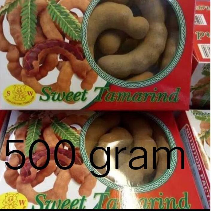 

↤ asam bangkok asem Thailand 500gr | sweet Thamarind | asli ✘
