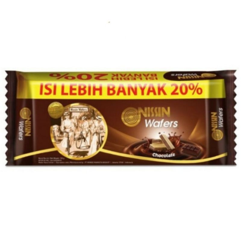 

Nissin wafer coklat 125gr