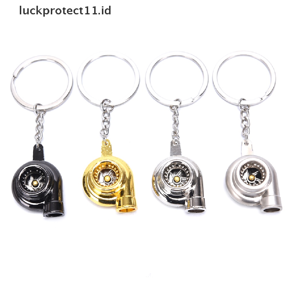 /Fashion Hot// Fashion// Fashion Portable Mini Spinning Turbo Turbine Keyring Gantungan Kunci Aksesoris Hadiah.