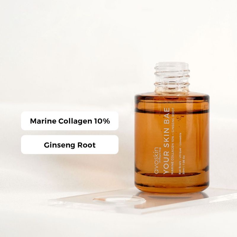 AVOSKIN Your Skin Bae Marine Colagen 10% + Ginseng Root | Serum Wajah