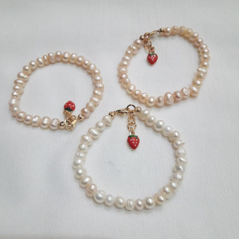 GELANG ANAK MUTIARA LOMBOK AIR TAWAR