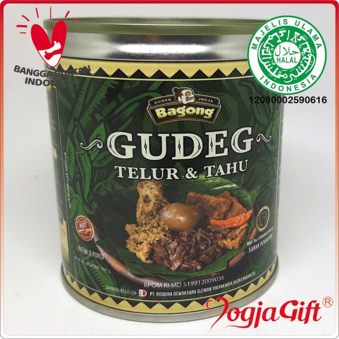 

NEW Gudeg Jogja Bagong - Telur & Tahu