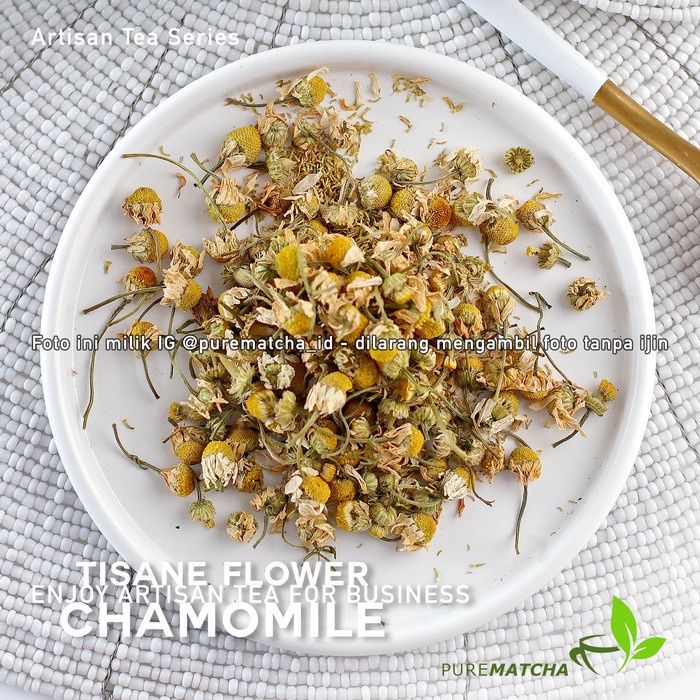 

[BEST SELLER] Artisan Tea Tisane - Pure Chamomile 50gr Teh Bunga Chamomile Flower