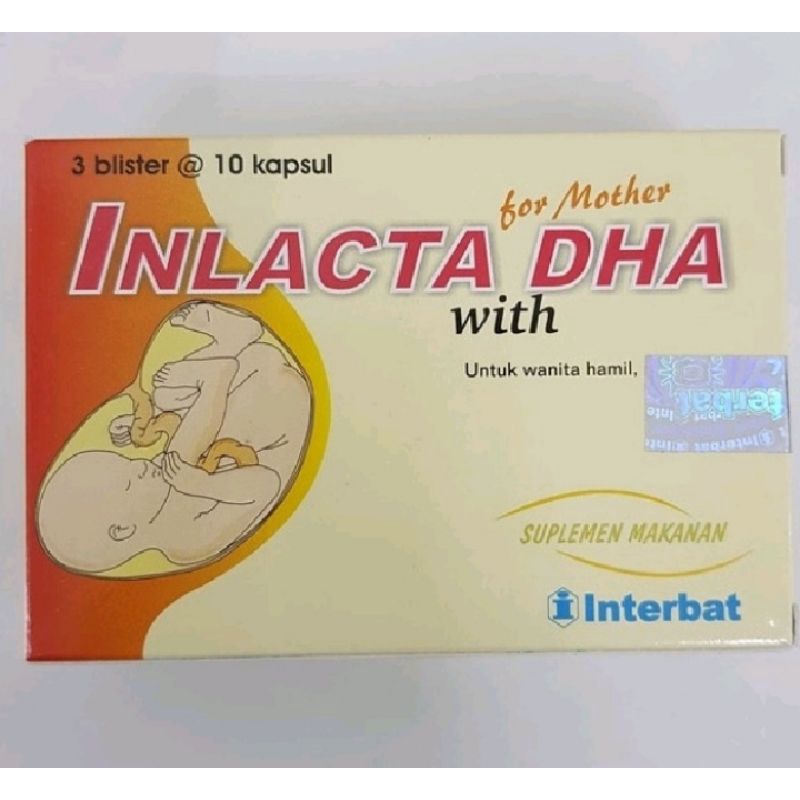 INLACTA DHA for mother isi 30 softgel