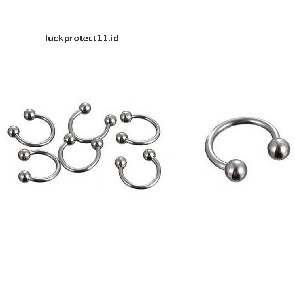 /Fashion Hot// Fashion// 1biji Cincin Hidung Palsu Bibir Telinga Hidung Clip On Hidung Palsu Bibir Hoop Earring.