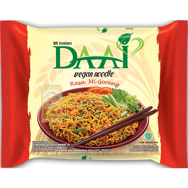 

Mie Instan Daai Vegetarian Mie Goreng