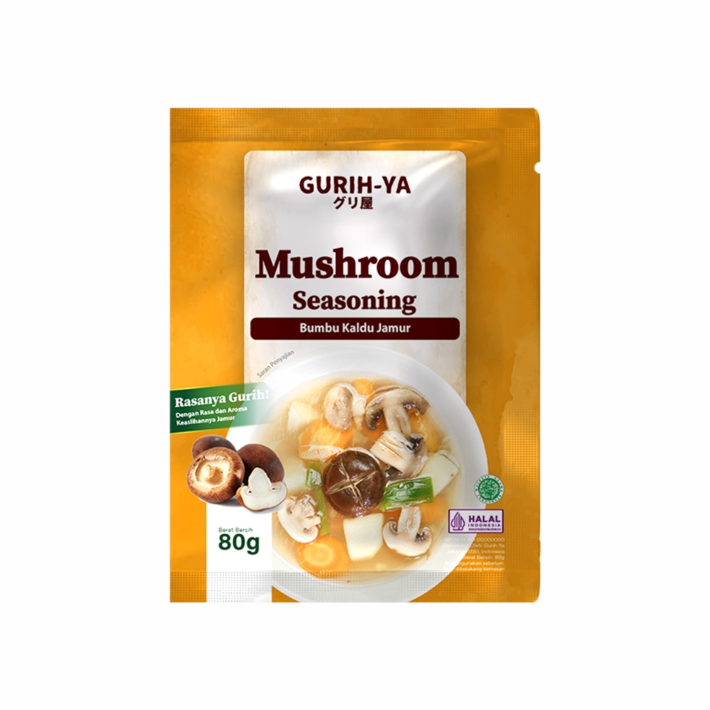 

Gurih-Ya Bumbu Kaldu Ayam Non MSG 80gr
