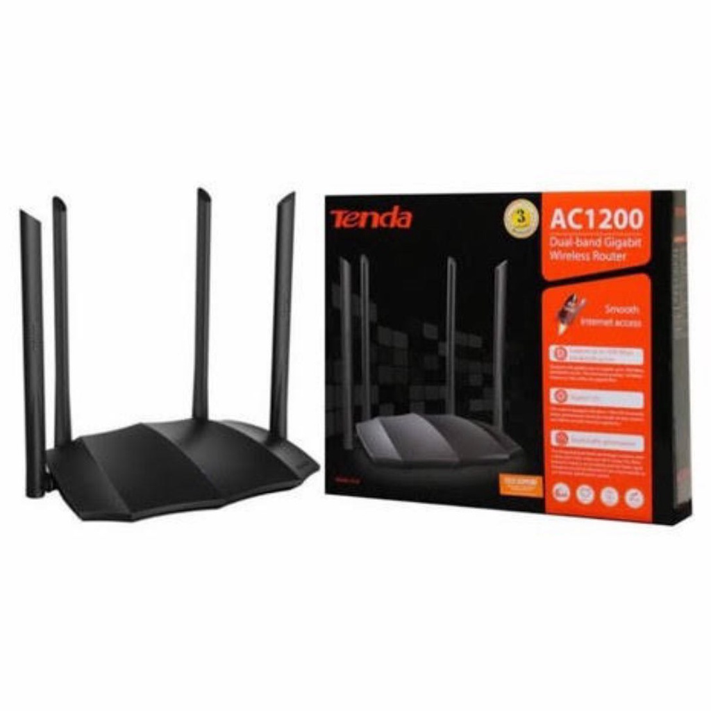 TENDA AC6 AC1200 SMART DUAL-BAND Wireless Router