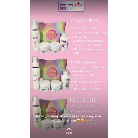 PRM GLOW LUXURY (PAKET FLEK SERIES)