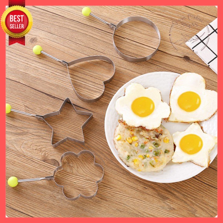 GOS - I106 - Cetakan Telur Karakter - Cetakan Telur Stainless Steel - Cetakan Kue Egg Mold