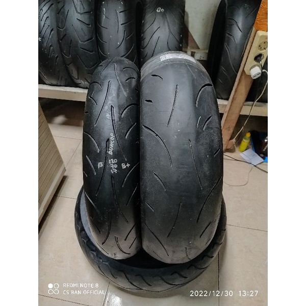 BAN DUNLOP SPORTMAX D214 120 VS 180 55 17 COPOTAN MOGE