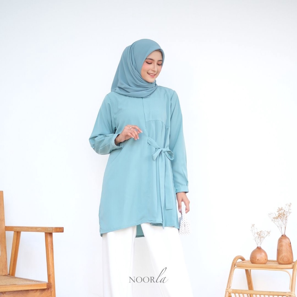 NOORLA - THARA BLOUSE SATU SET HIJAB / ATASAN / SHIRT