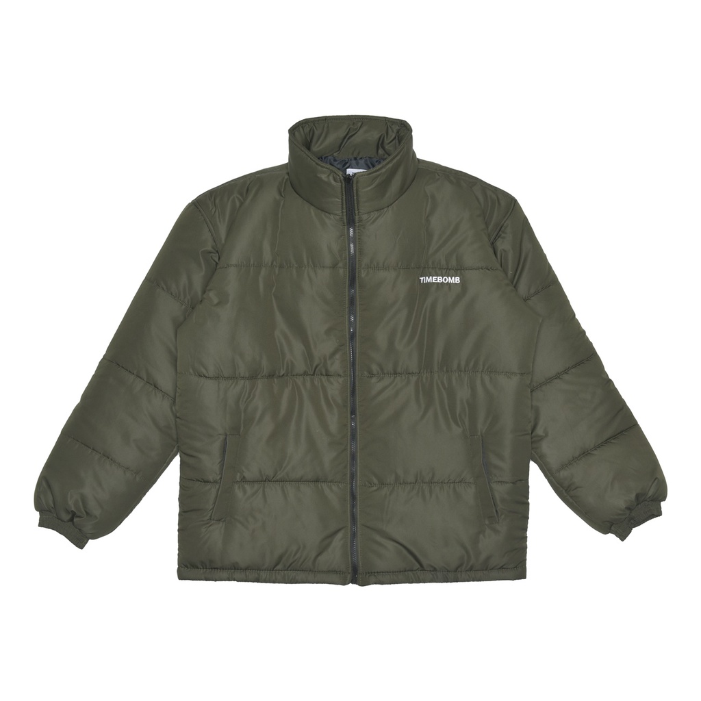 TIMEBOMB JACKET | Puffer Coat Jaket | Jaket Puffer ARMY