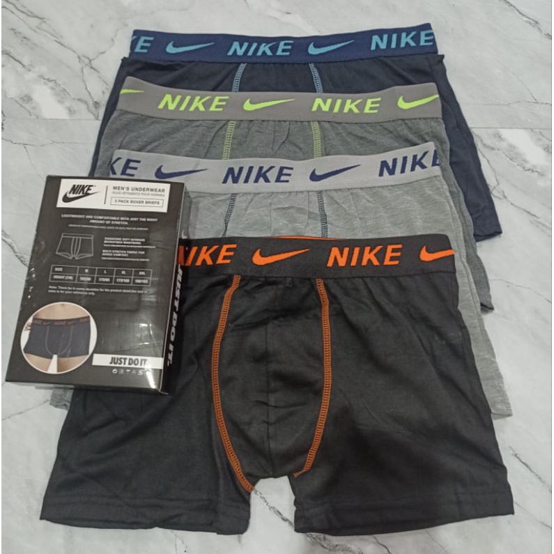 3 pcs boxer pria nikeeee / celana dalam boxer pria