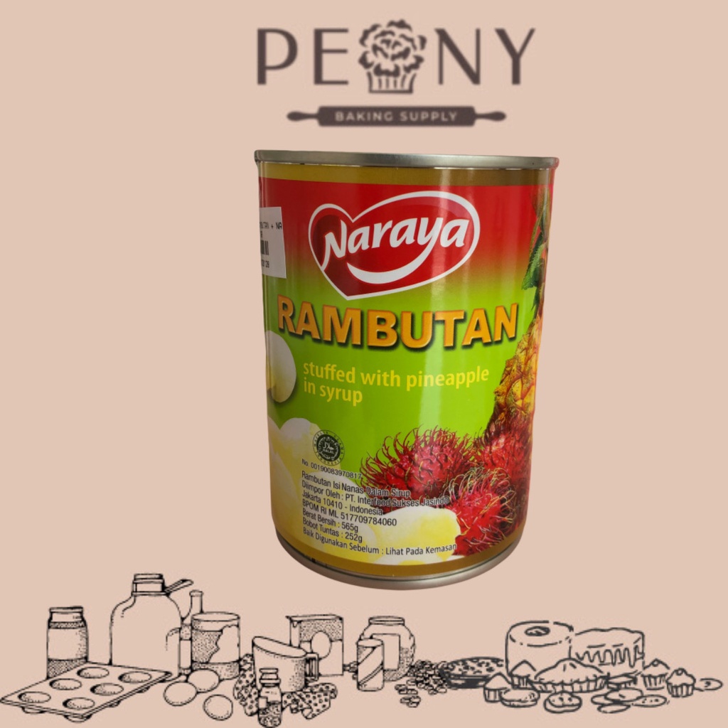 NARAYA RAMBUTAN + NANAS 565 GRAM