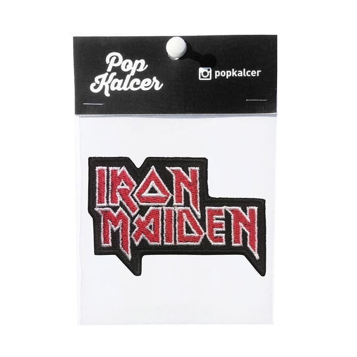 Pop Kalcer Patch - Iron Maiden logo iron patch