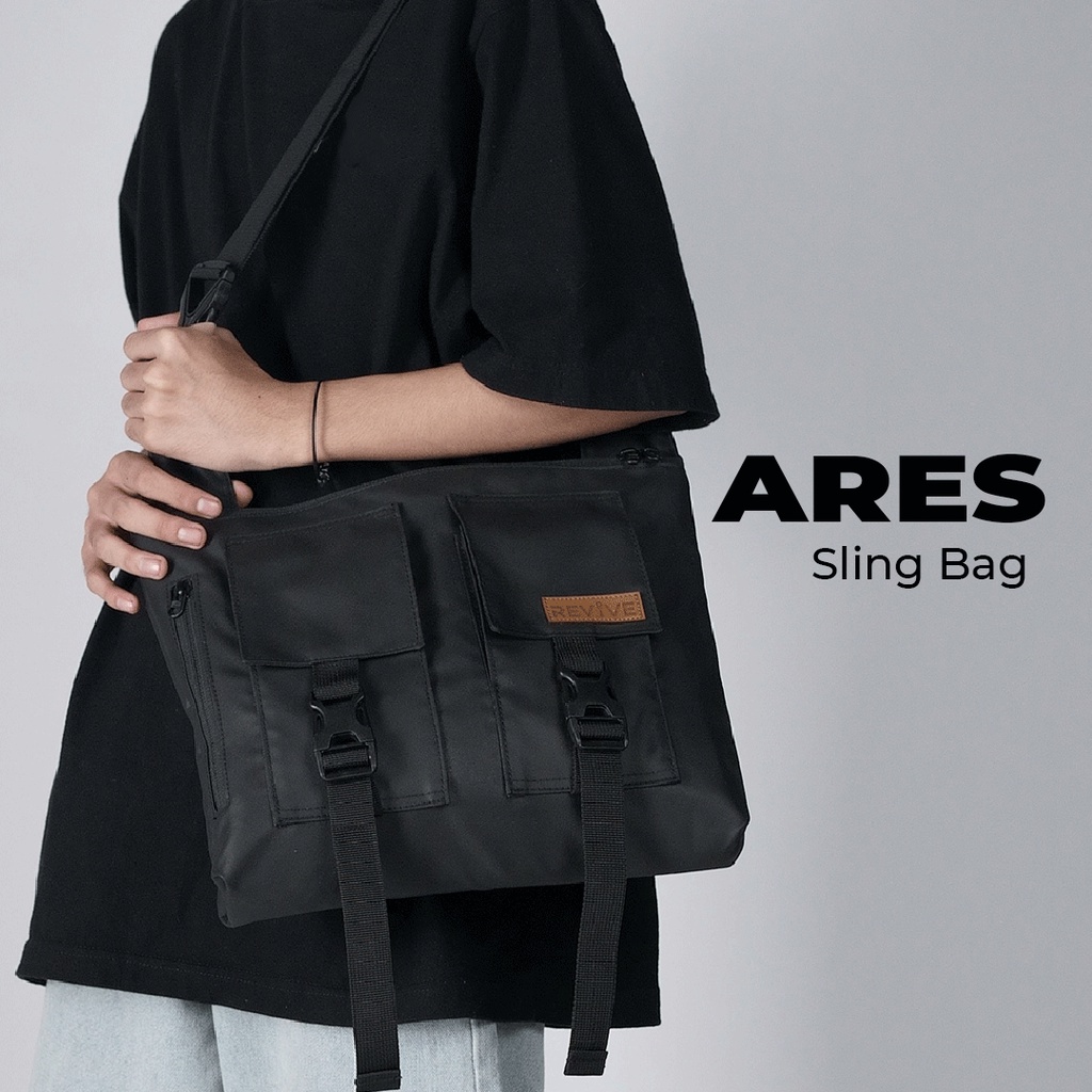 REVIVE Ares Tas Selempang Pria Anti Air | Sling Bag