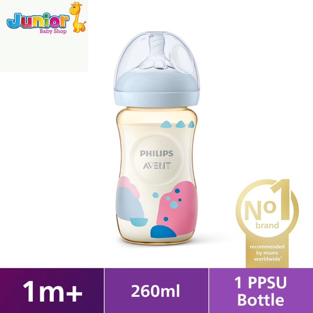 Philips Avent Natural PPSU Bottle 1M+ 260ml / Botol Bayi