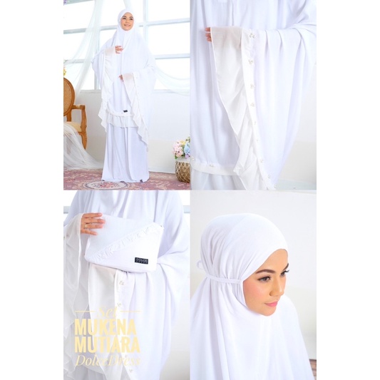 Mukena Mutiara Mukena Rayon Mukena Mewah Dewasa By Dolce Original