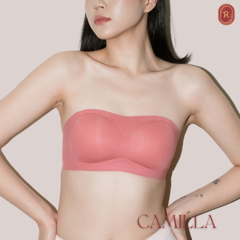 Camilla KEMBEN PREMIUM BRA FREE 2Set Tali (Tali Bening+Tali Warna) (Wireless Bra / Seamless Bra / Br