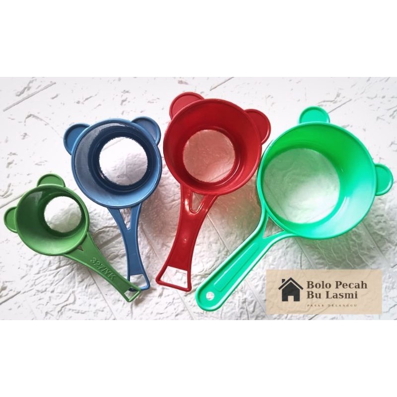 Saringan Teh Plastik / Saringan Teh Kecil Sampai Besar / Saringan Teh Serbaguna / Saringan Plastik M