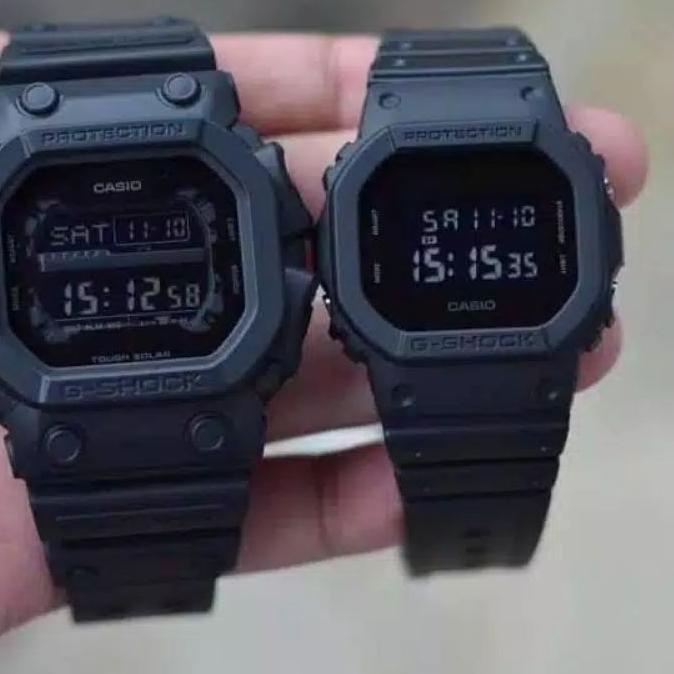 9.9 HARGA GROSIR COD & free box 2pcs Jam Tangan Couple Casio Gshock ( harga sudah sepasang )