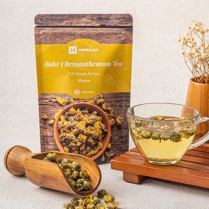 

Herbaleo Baby Chrysanthemum Tea 35 gr ( Teh Bunga Krisan )