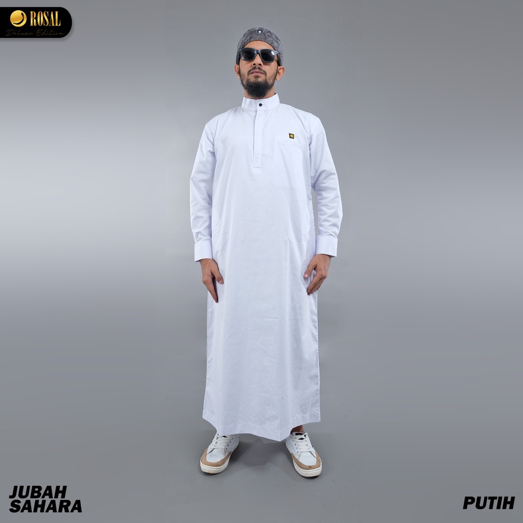 Jubah Sahara ROSAL Gamis Jubah Saudi Premium Pria Dewasa