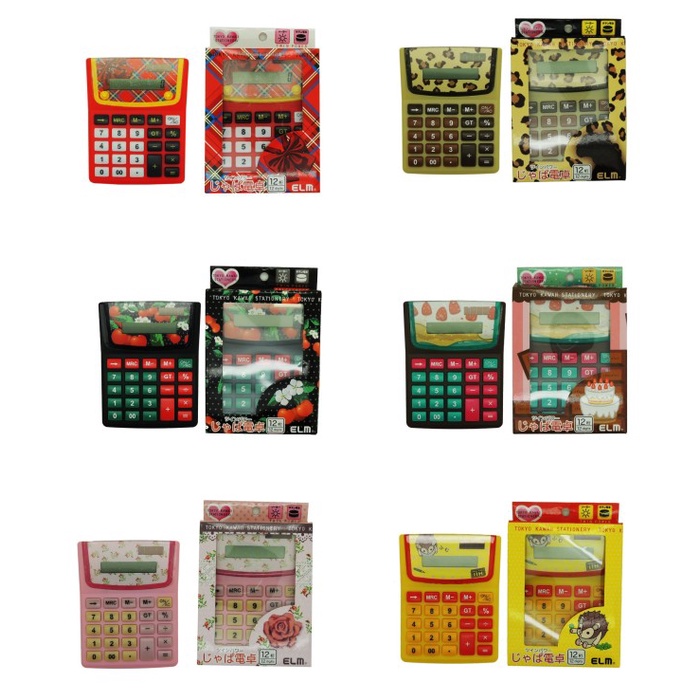 

ELM CALCULATOR FANCY - KALKULATOR MINI MOTIF LUCU #ORIGINAL