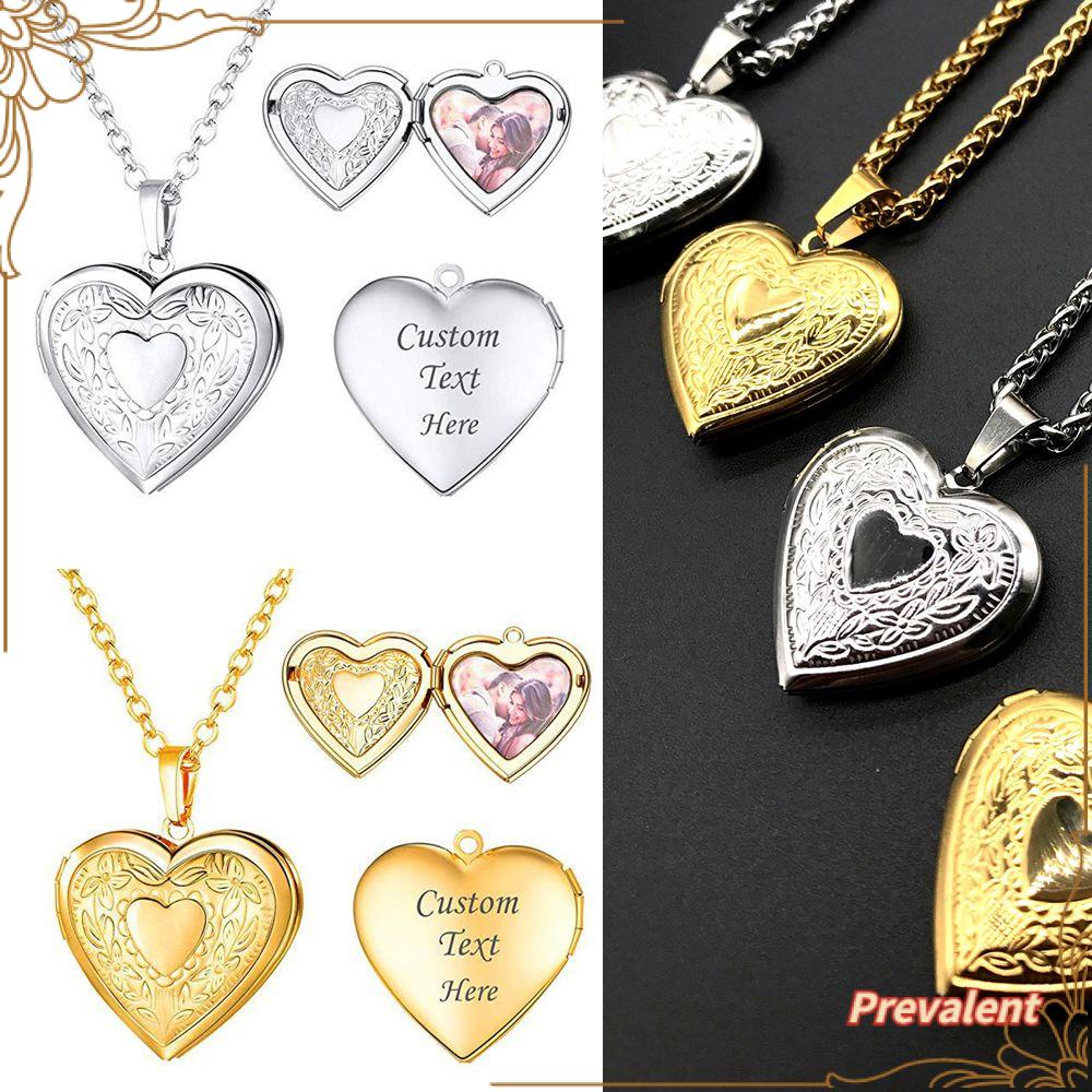 Preva Kalung Rantai Hadiah Kekasih Perhiasan Liontin