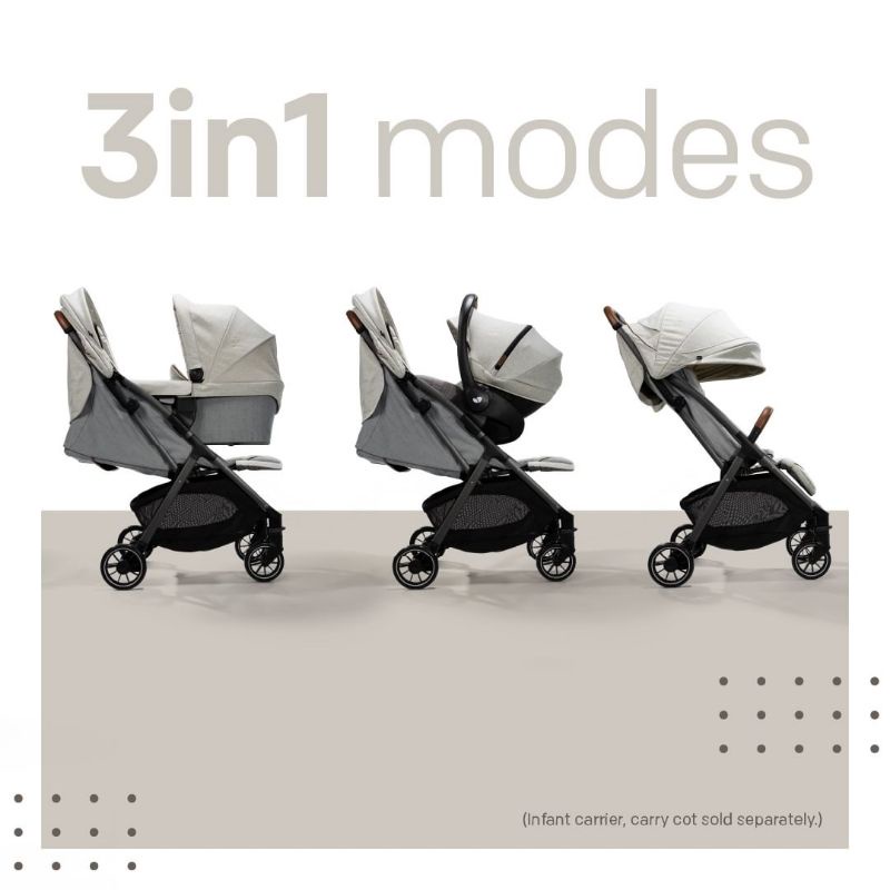 Stroller Cabin Size Joie Signature Parcel Light Weight Birth to 22 kg Multi Mode Stroller With Magnetic Buckle