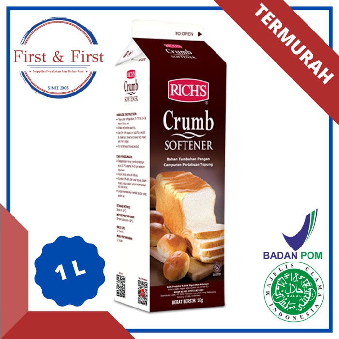 

Ragg Rich'S Crumb Softener - Pelembut Roti Rich Termurah