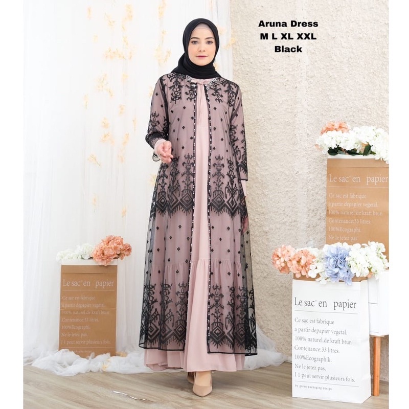 GAMIS ARUNA PALING LARIS/DRESS ARUNA AUTER/ARUNA DRESS TERBARU