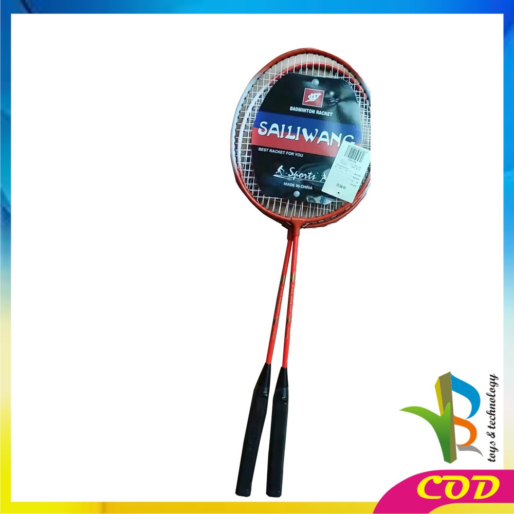 RB-O5-O7 Raket Badminton Set Isi 2 Raket Bulutangkis Bonus Tas Bulu Tangkis Alat Olahraga
