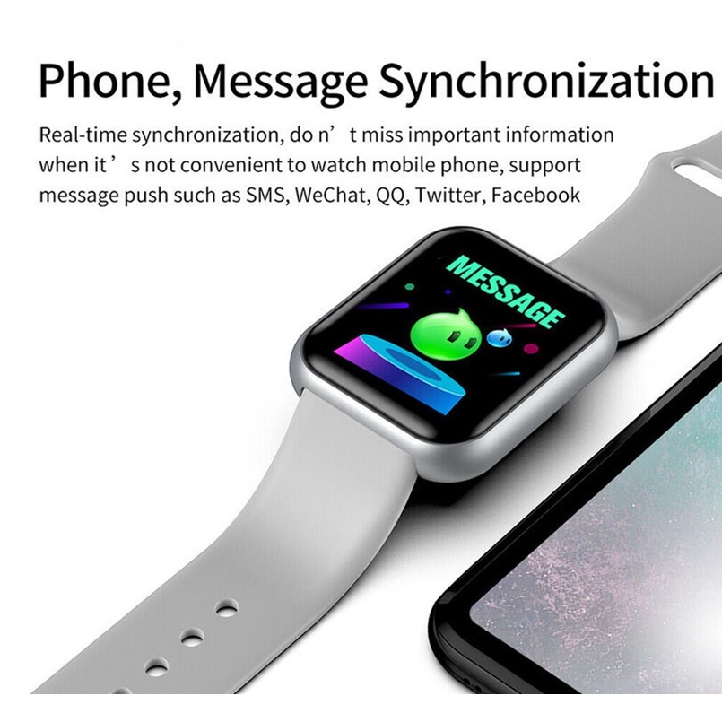 Bluetooth Y68 SmartWatch Heart Rate Fitness Tracker