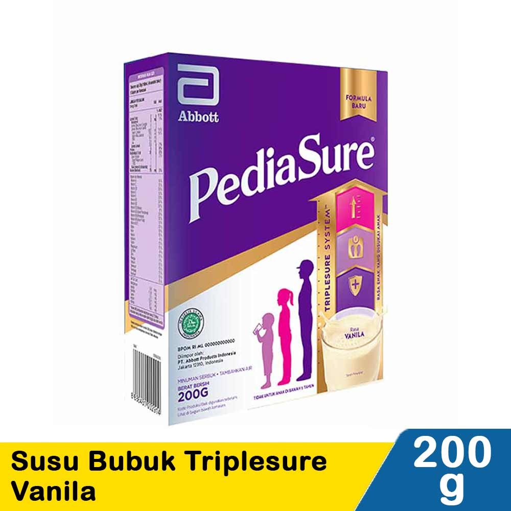 

Susu PediaSure Rasa Vanila 200gr-PediaSure Susu Rasa Vanila