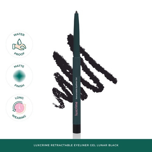 LUXCRIME RETRACTABLE EYELINER GEL 0.3GR